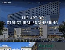 Tablet Screenshot of datumengineers.com